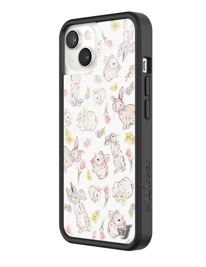 Bunnies in Bonnets iPhone Case from Wildflower Cases