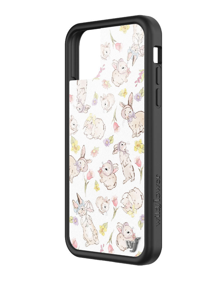 Bunnies in Bonnets iPhone Case from Wildflower Cases