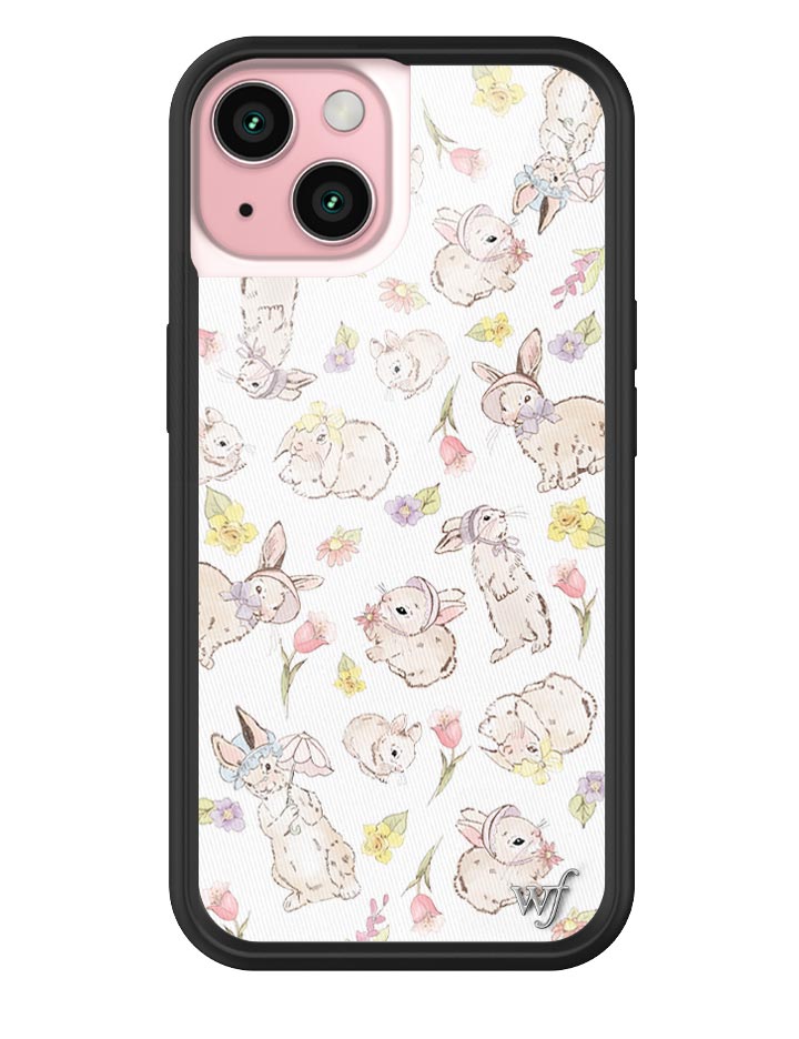 Bunnies in Bonnets iPhone Case from Wildflower Cases
