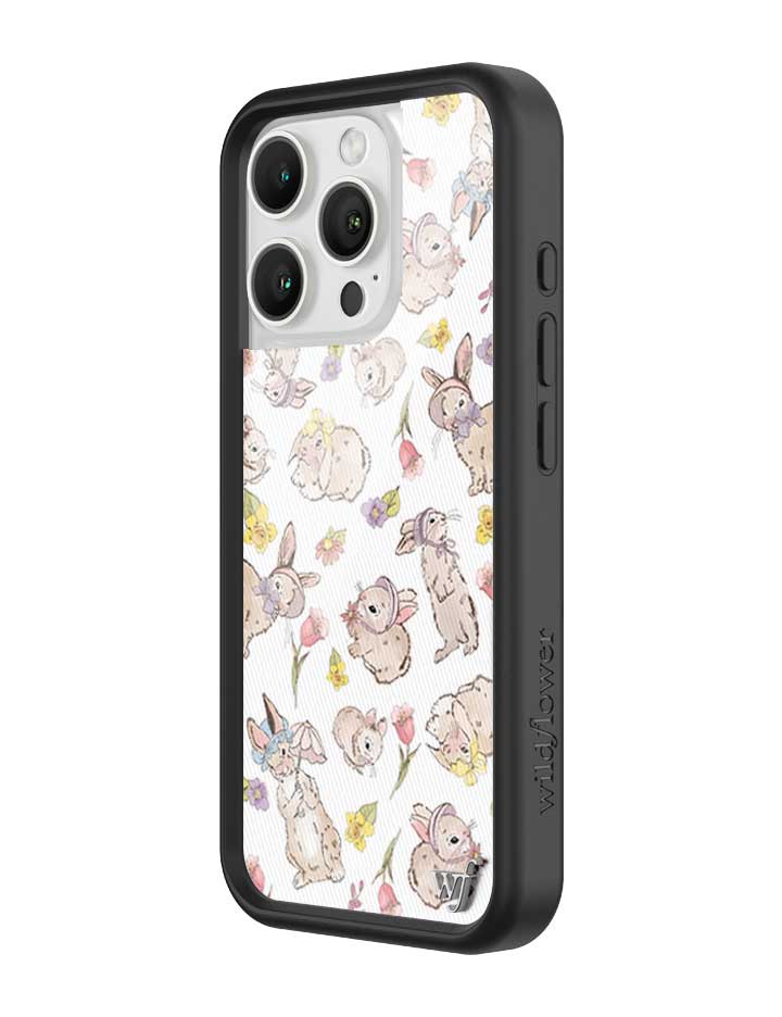 Bunnies in Bonnets iPhone Case from Wildflower Cases