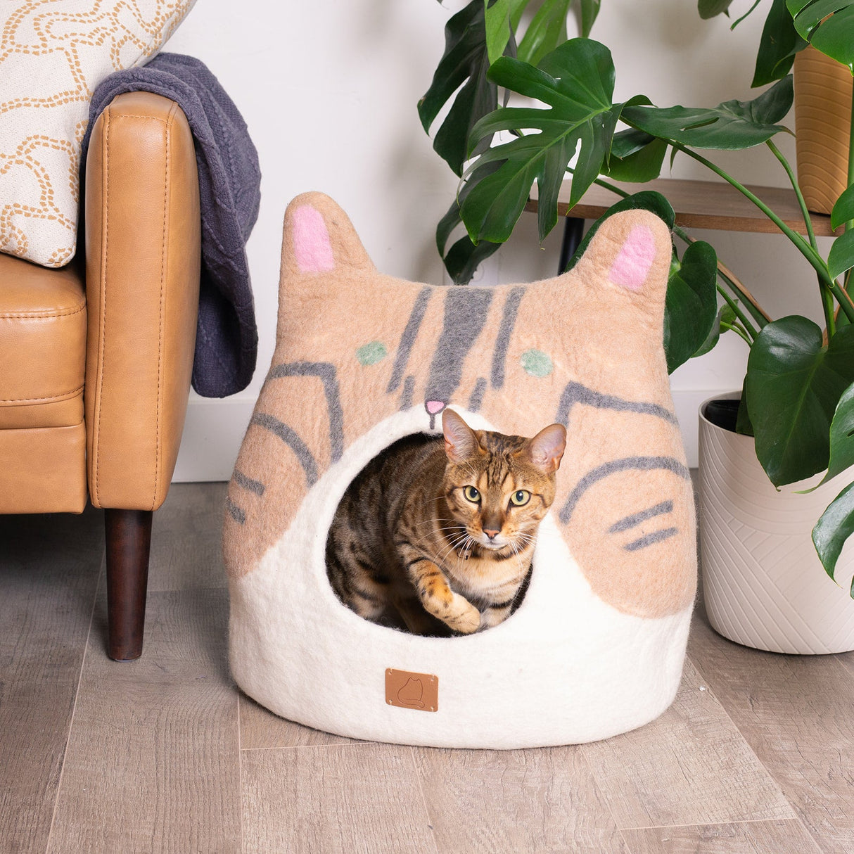 Bengal Cat Design | Ear Style Cave from Fuzzy Cove