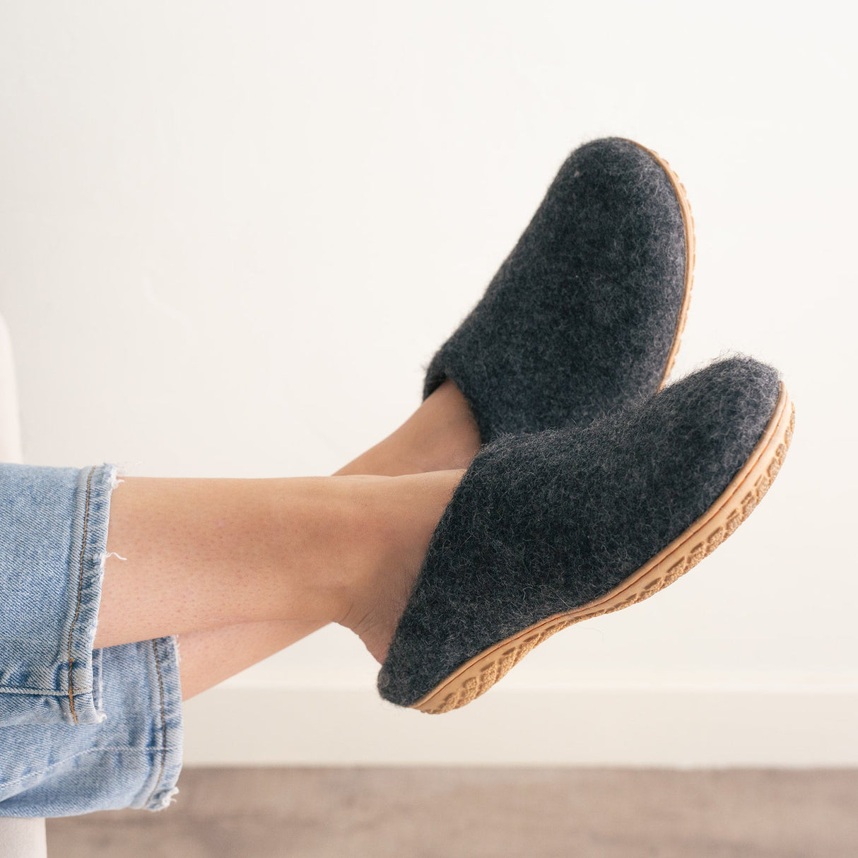 Merino Wool Slippers from Fuzzy Cove