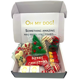 Christmas Themed Dog Treats Gift Box from Bonne et Filou