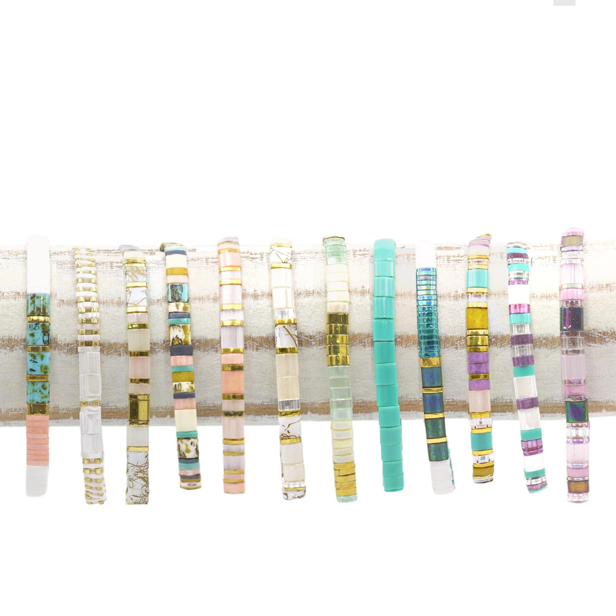 BOHO SUNRISE - Tila Bead Bracelets from Mack & Rex
