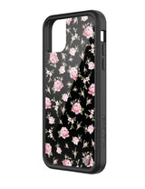 Black and Pink Floral iPhone Case from Wildflower Cases
