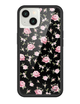 Black and Pink Floral iPhone Case from Wildflower Cases