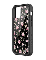 Black and Pink Floral iPhone Case from Wildflower Cases