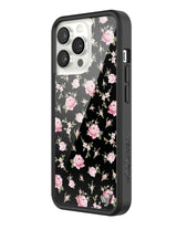 Black and Pink Floral iPhone Case from Wildflower Cases