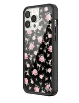 Black and Pink Floral iPhone Case from Wildflower Cases