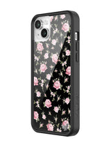 Black and Pink Floral iPhone Case from Wildflower Cases