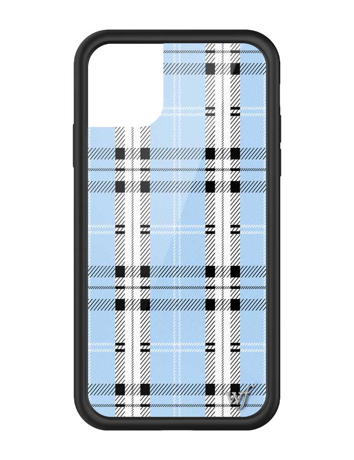 Plaid | Blue iPhone Case from Wildflower Cases