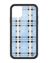 Plaid | Blue iPhone Case from Wildflower Cases
