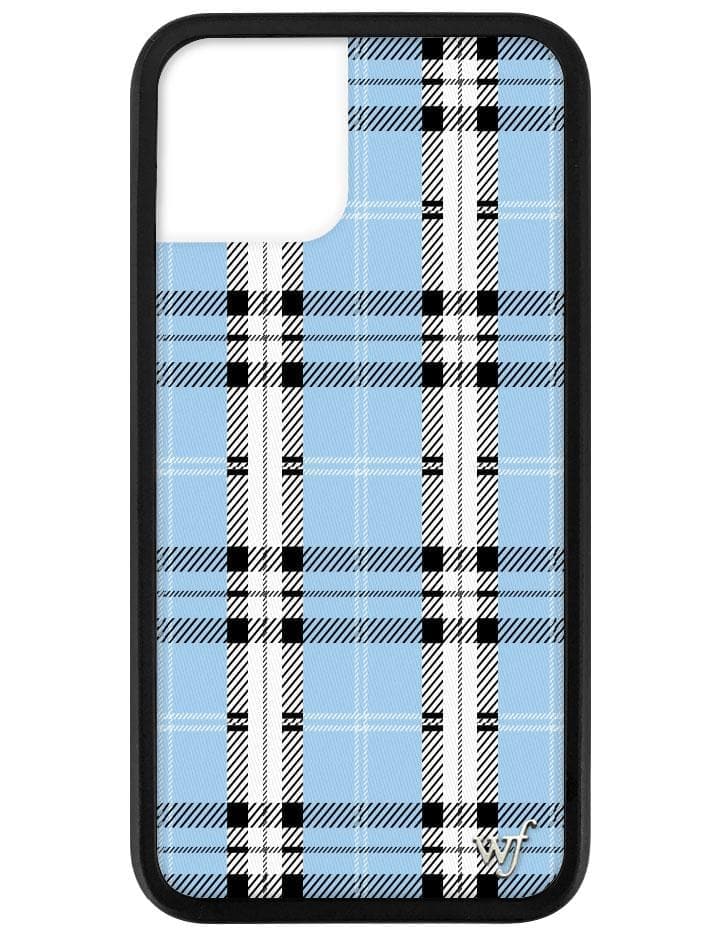 Plaid | Blue iPhone Case from Wildflower Cases