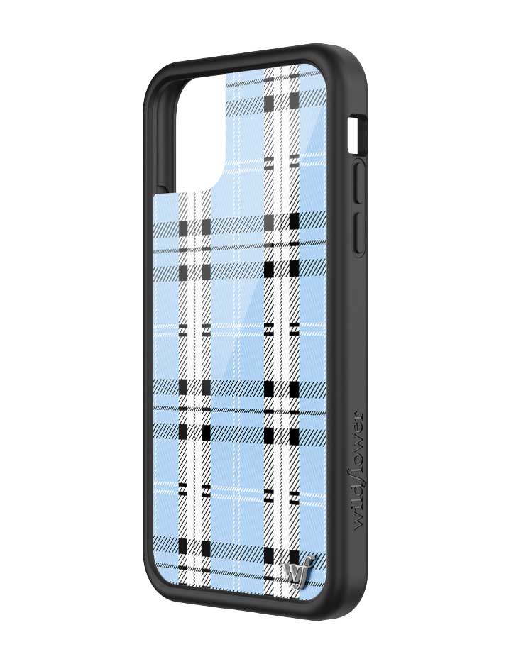 Plaid | Blue iPhone Case from Wildflower Cases