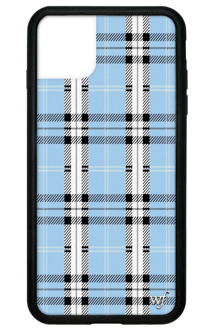 Plaid | Blue iPhone Case from Wildflower Cases