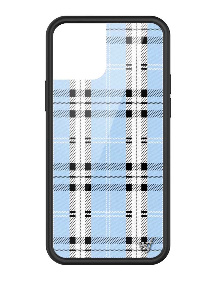 Plaid | Blue iPhone Case from Wildflower Cases