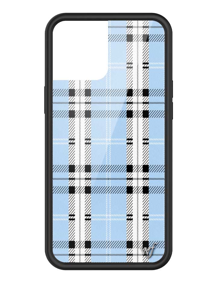 Plaid | Blue iPhone Case from Wildflower Cases