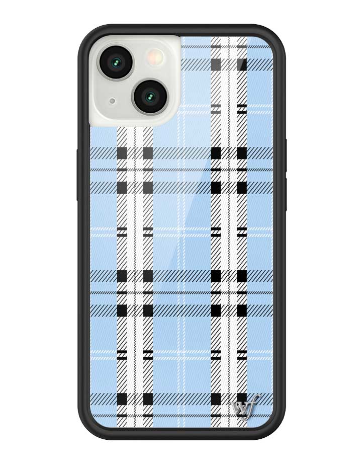 Plaid | Blue iPhone Case from Wildflower Cases