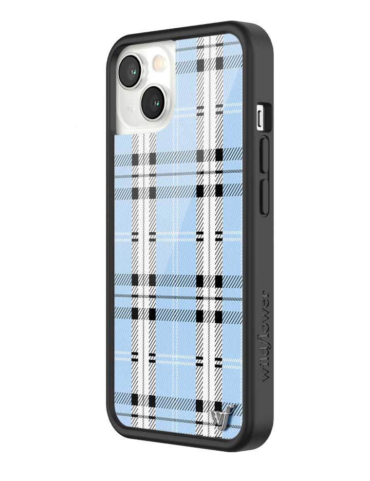 Plaid | Blue iPhone Case from Wildflower Cases