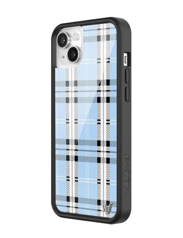 Plaid | Blue iPhone Case from Wildflower Cases
