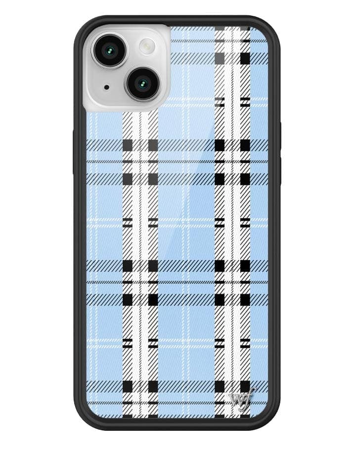 Plaid | Blue iPhone Case from Wildflower Cases