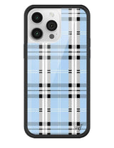 Plaid | Blue iPhone Case from Wildflower Cases