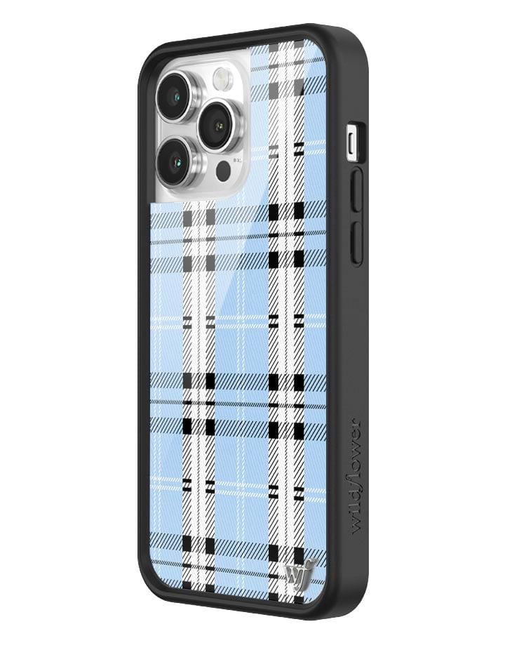 Plaid | Blue iPhone Case from Wildflower Cases