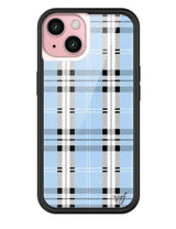 Plaid | Blue iPhone Case from Wildflower Cases