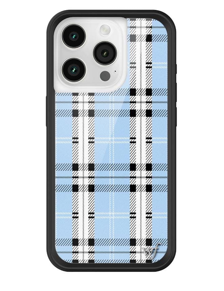 Plaid | Blue iPhone Case from Wildflower Cases