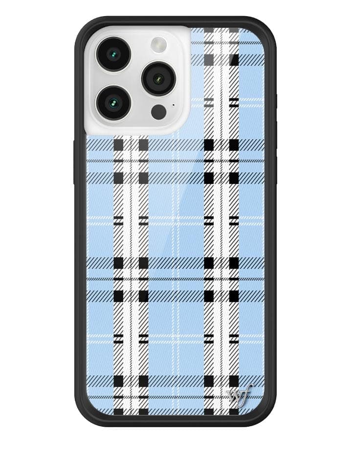 Plaid | Blue iPhone Case from Wildflower Cases