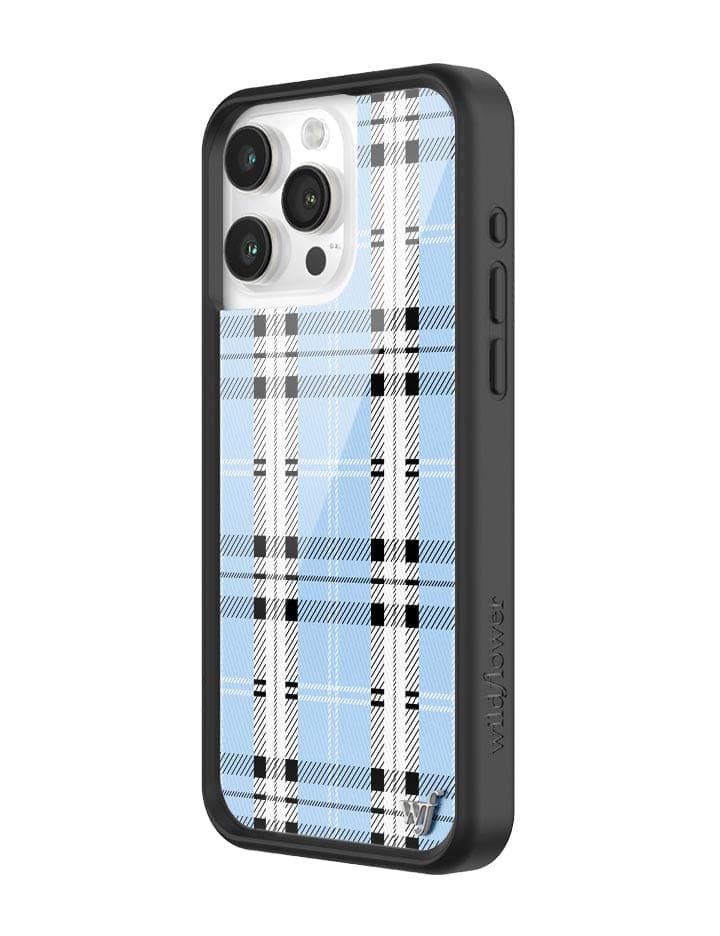 Plaid | Blue iPhone Case from Wildflower Cases