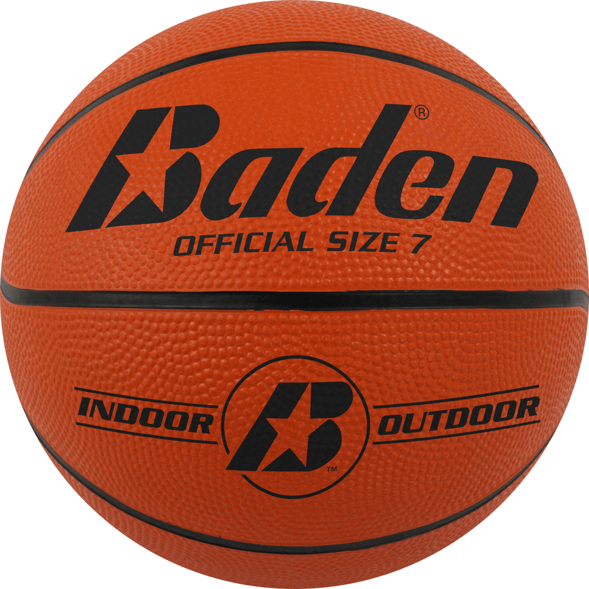 Rubber Basketball From Baden Sports