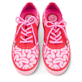 Chocolaticas® Brain Worms Casual Sneaker from Hot Chocolate Design