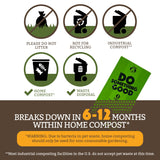 Compostable Pet Waste Bags - 60 Bags from Doggy Do Good®