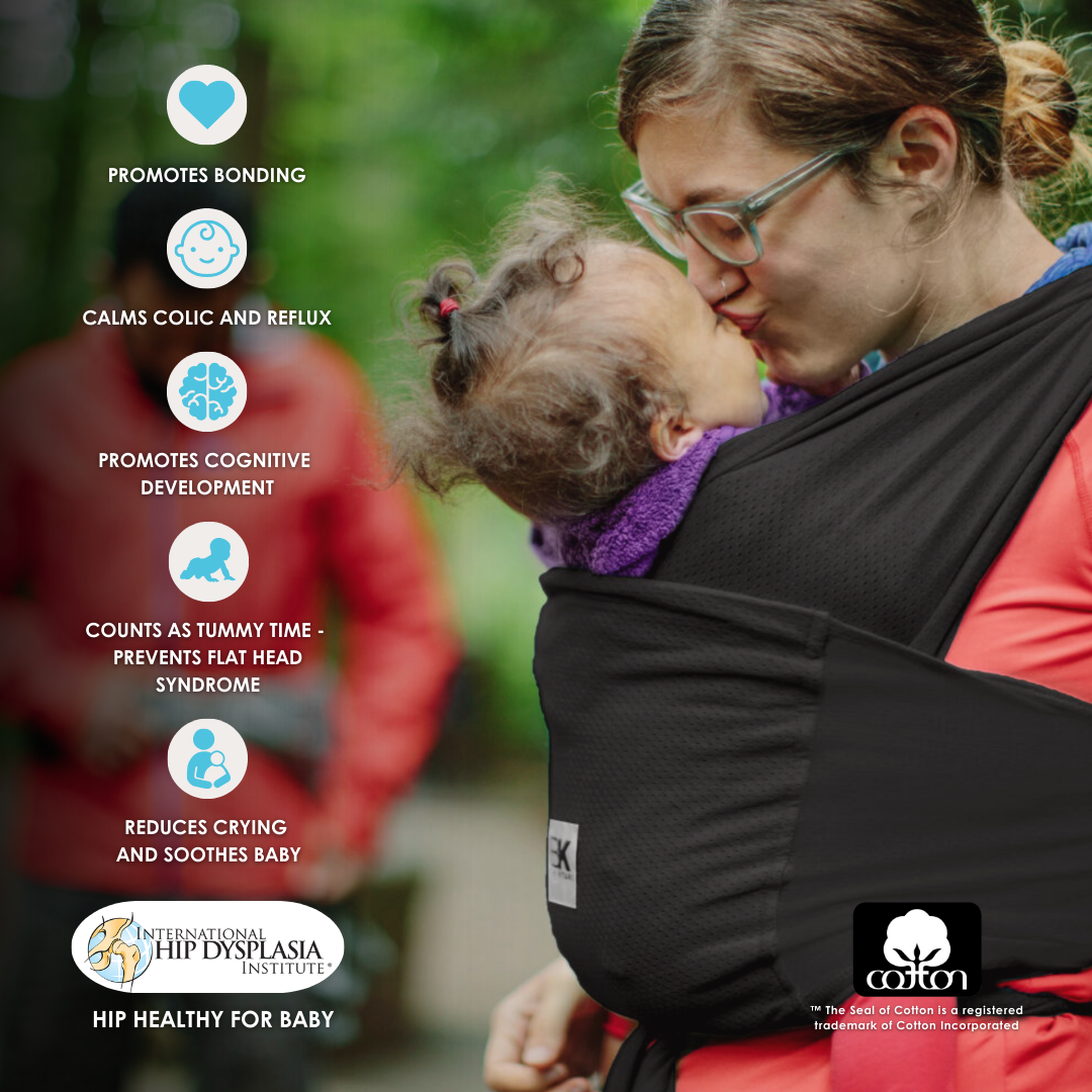 Baby K'tan Breeze Baby Carrier | Black from Baby K'tan