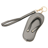Faux Leather Flip-flop Mini Wristlet Bag Charm Coin Purse  from Madeline Love