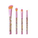It's a Vibe | Feel the Beat 4-pc Face & Eye Brush Set from Profusion Cosmetics