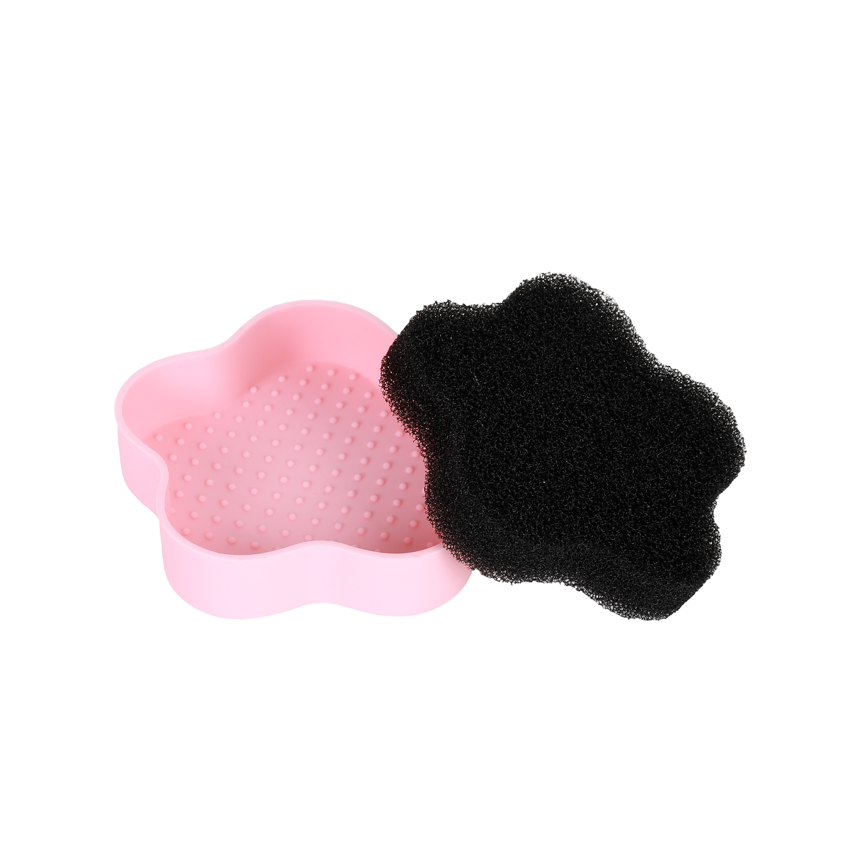Frosted Snow Sparkle | 7 PC Makeup Brush & Cleaning Mat Set from Profusion Cosmetics