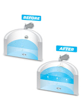 BathShroom (White) Overflow Drain Cover for Fuller Baths from TubShroom.com