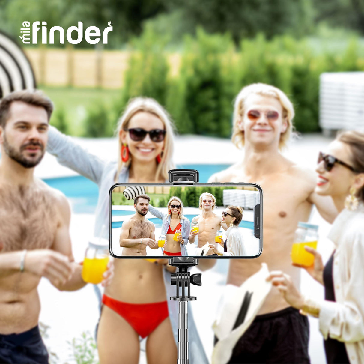 Bluetooth Selfie Stick and Tripod - Pack of 12 from Mila Lifestyle Accessories