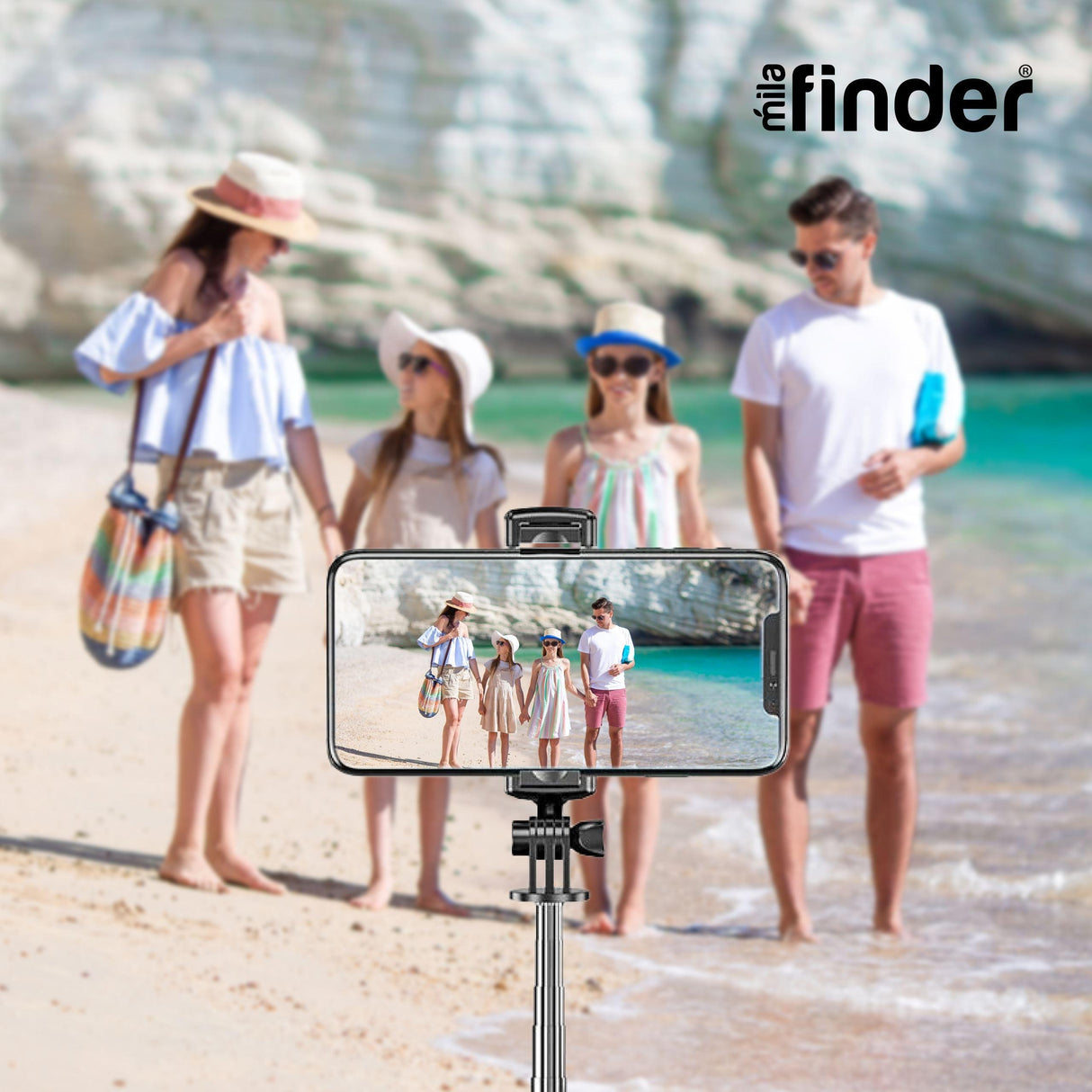 Bluetooth Selfie Stick and Tripod - Pack of 12 from Mila Lifestyle Accessories