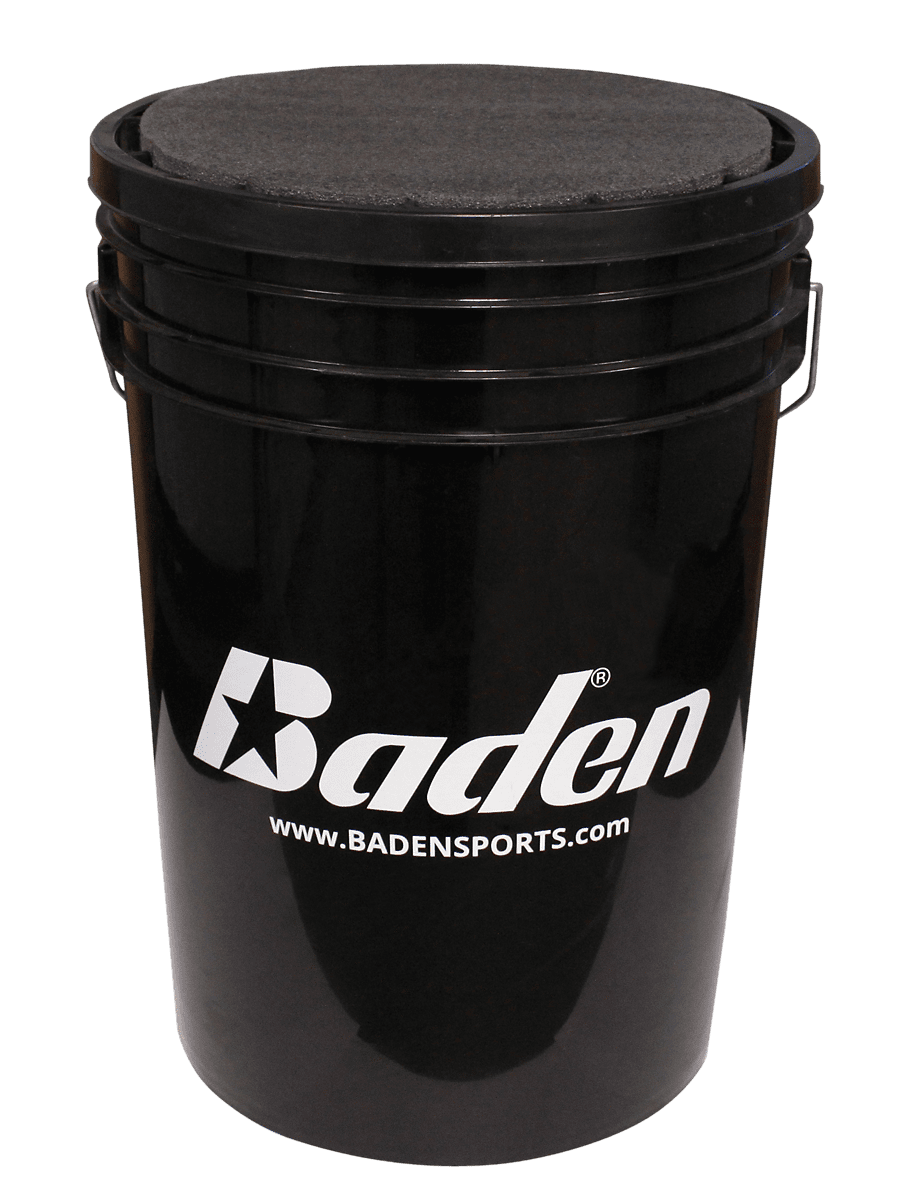Ball Bucket - With Padded Lid from Baden Sports