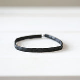 BURNOUT - Matte Black Tila Bracelet | Single from Mack & Rex
