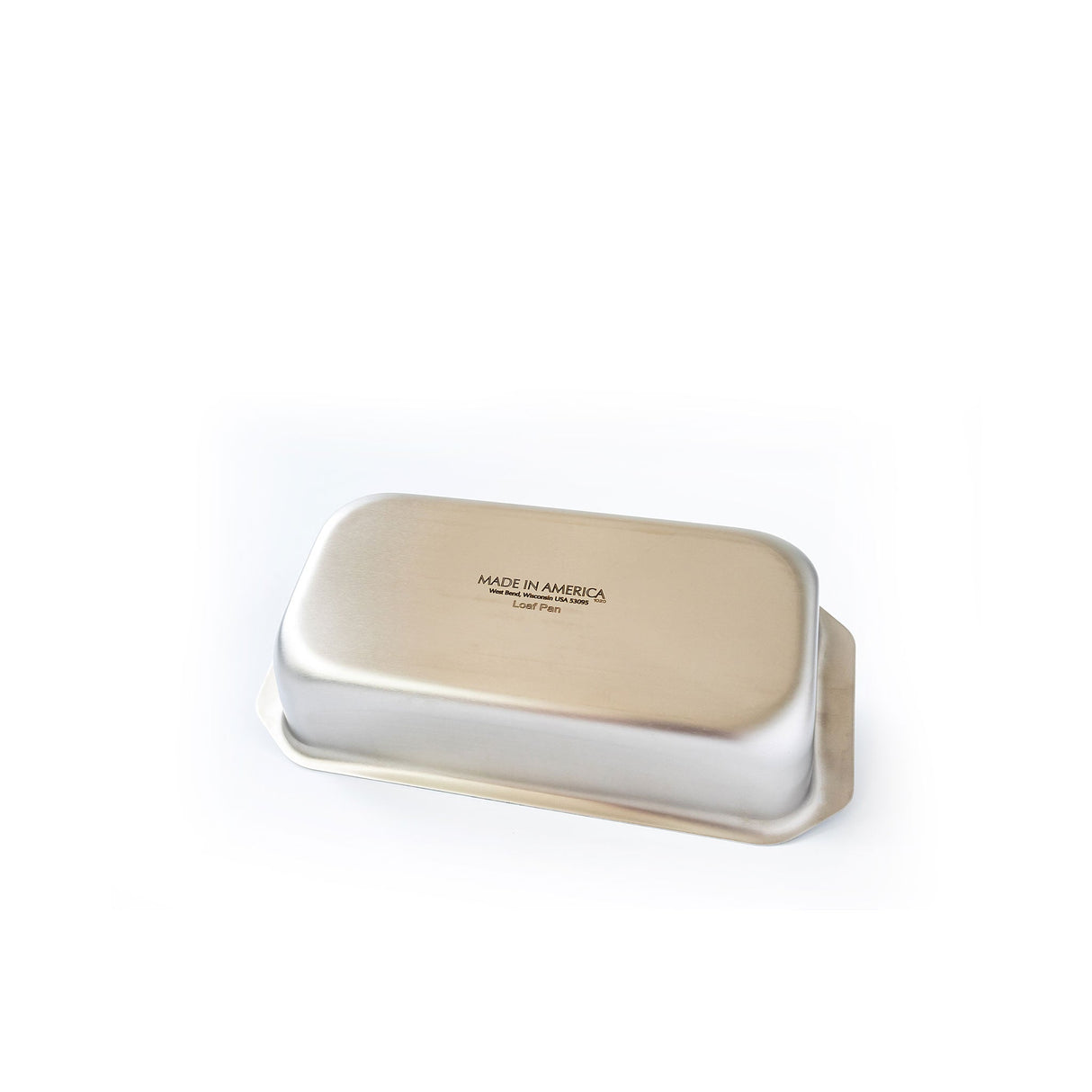 Multi Ply Stainless Steel Loaf Pan with Tab Handles from WaterlessCookware