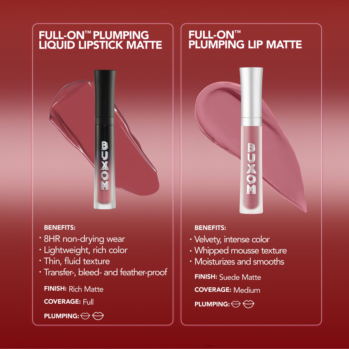 Full-On™ Plumping Liquid Lipstick Matte from BUXOM