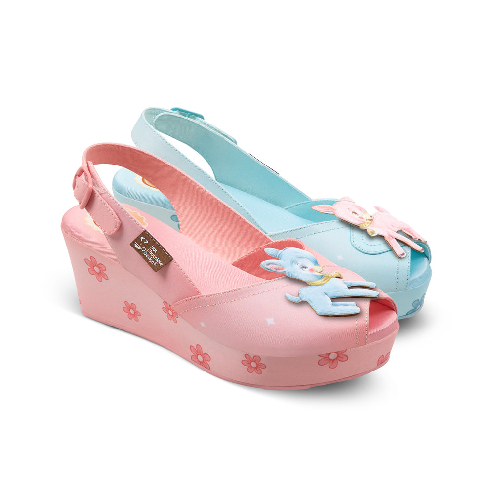 Chocolaticas® Deer Women's Sandal from Hot Chocolate Design