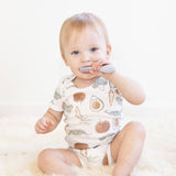 Baby-Led™ Toothbrush + Tongue Depressor from ezpz