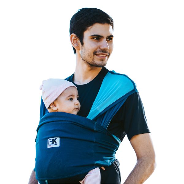 Baby K'tan Active Oasis Baby Carrier | Blue-Turquoise from Baby K'tan