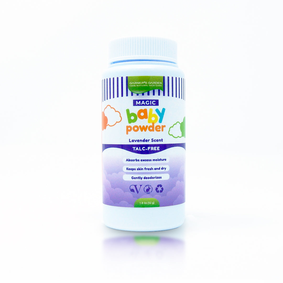 Natural Baby Powder from Garner's Garden