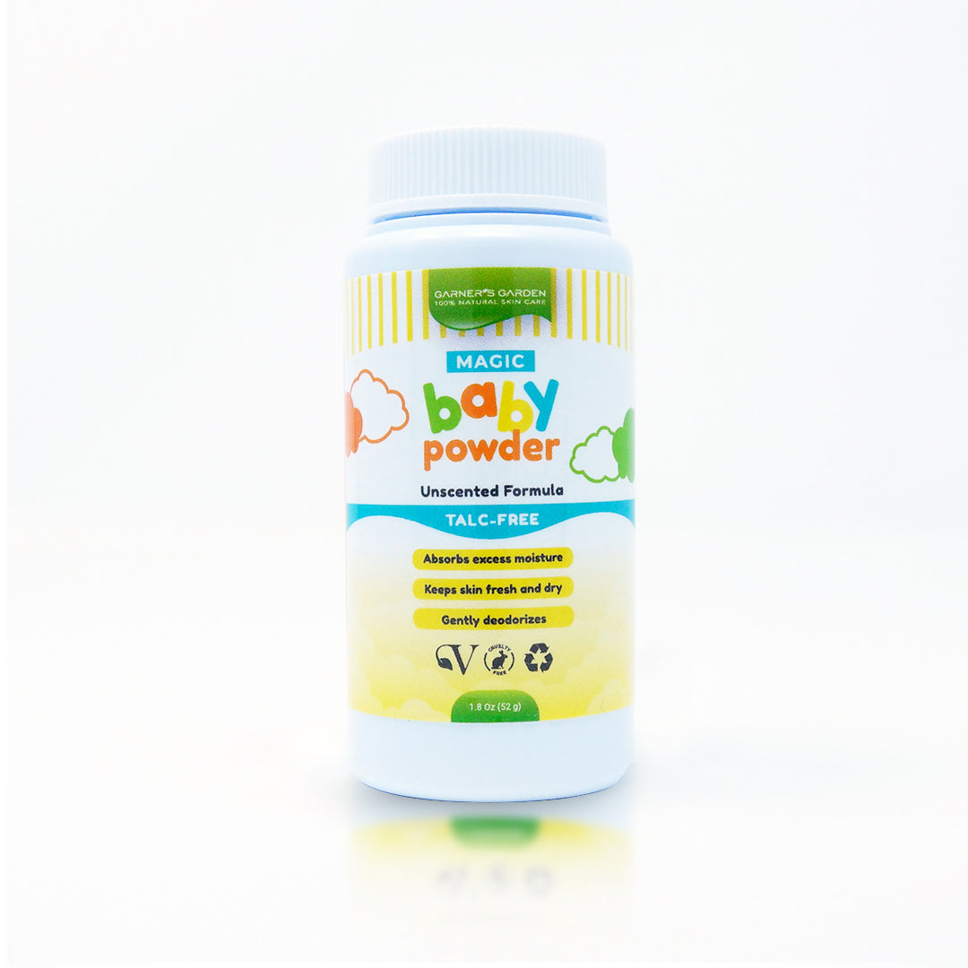 Natural Baby Powder from Garner's Garden